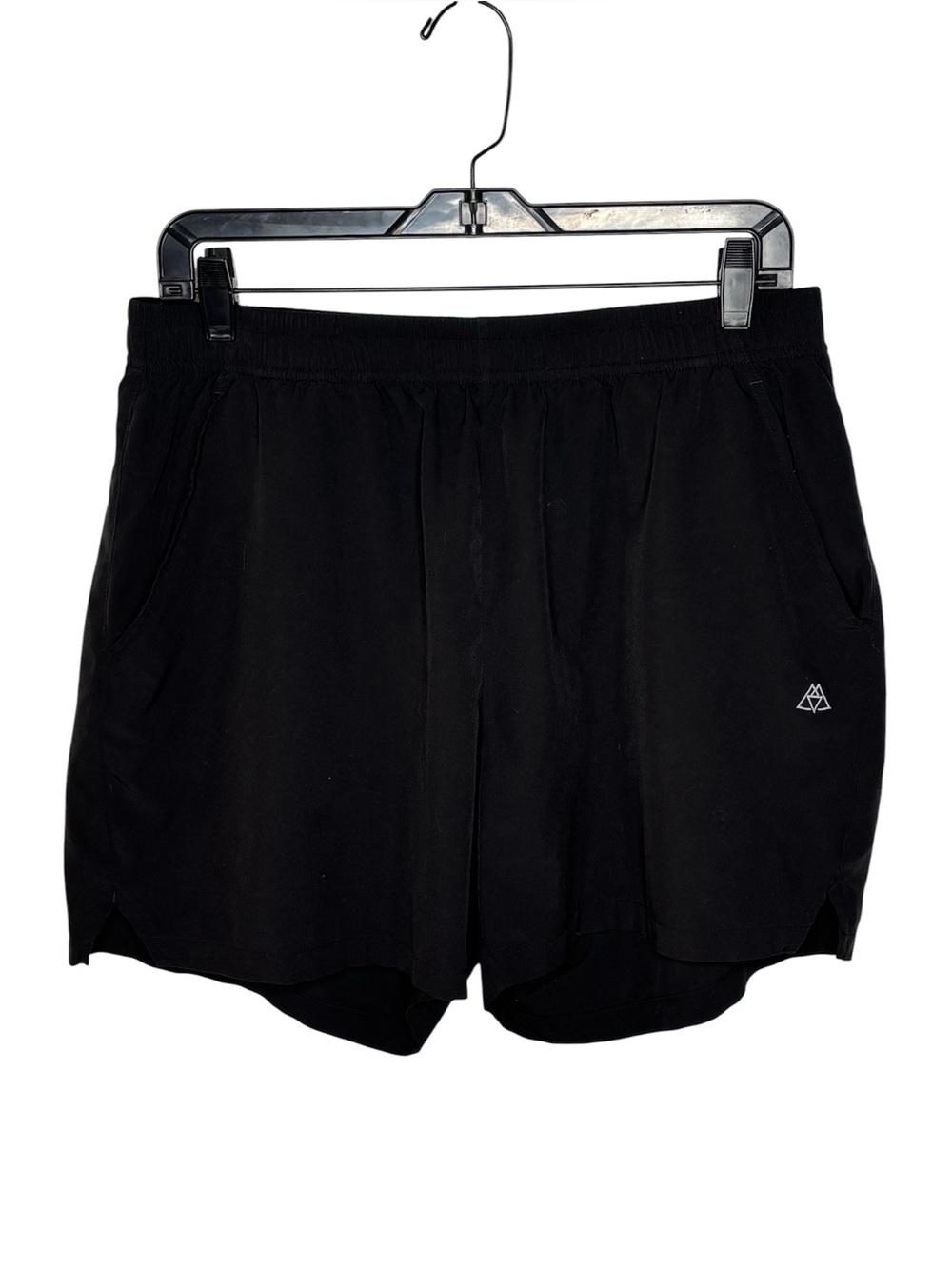 Haimont Athletic Shorts Men’s L Black No Liner 4.5” Inseam Lightweight Pockets